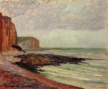  dal tableau - falaises au petit dalles 1883 Camille Pissarro